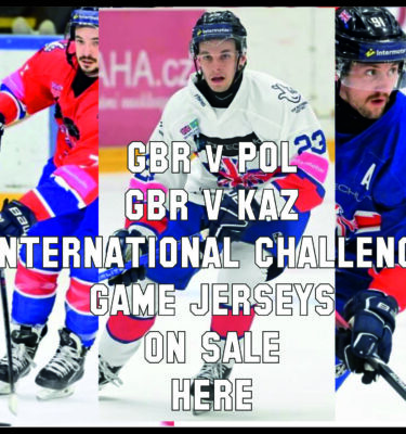 GB Ice Hockey Challenge Game Jerseys 2024
